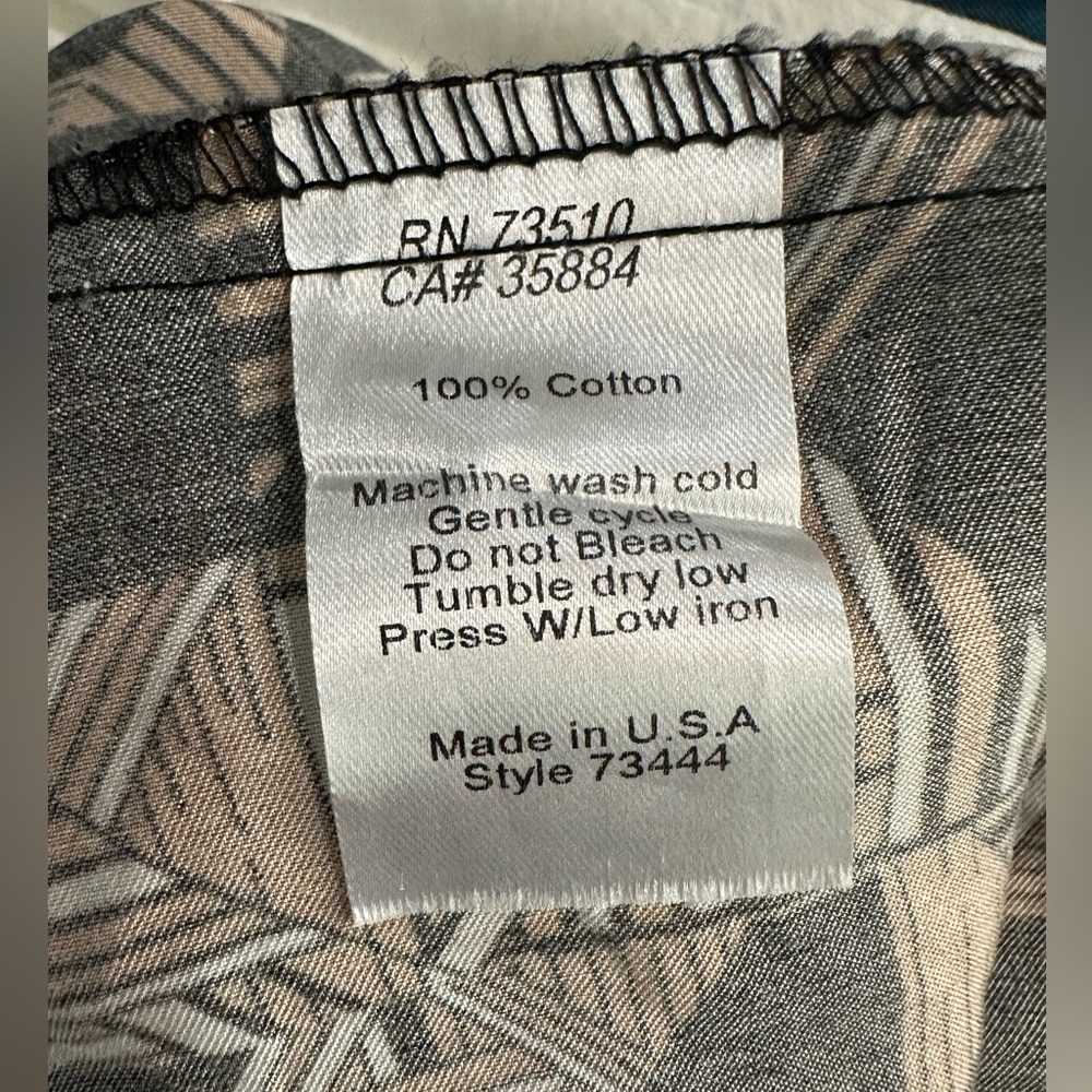 NWT Uncle Frank Retro Print Shift Dress Small 100% Cotton Made in USA - Picture 6 of 13